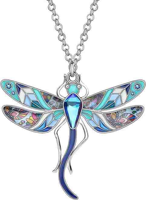 BONSNY Dragonfly Pendant