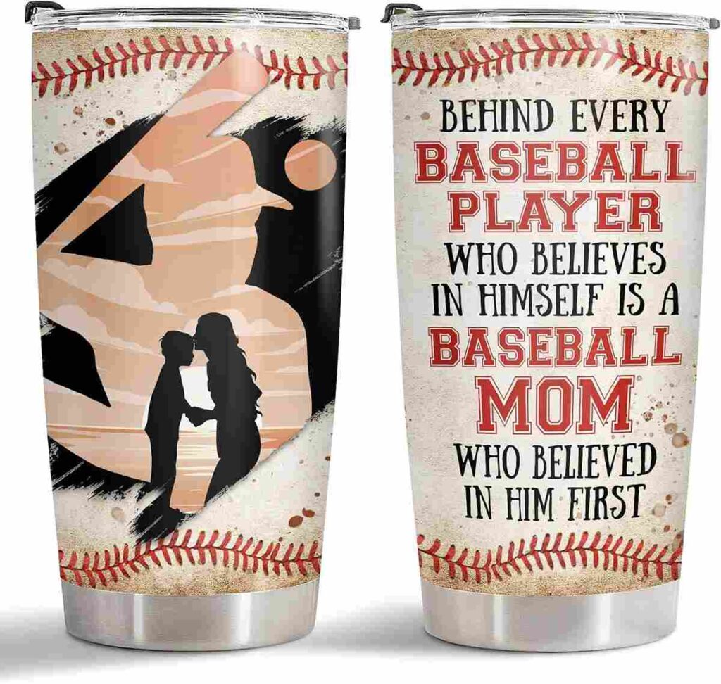 Baseball Mom Stainless Steel Tumbler