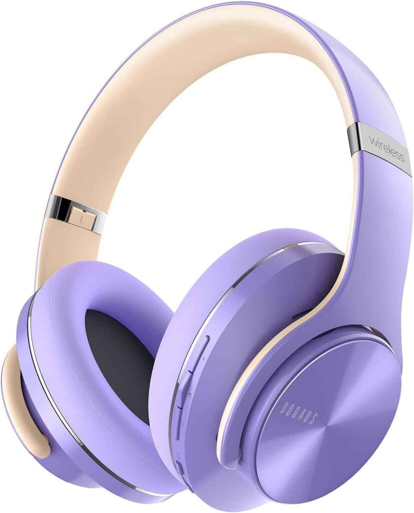 Purple Headphones