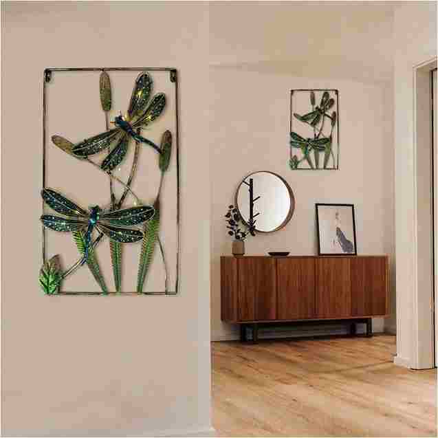 Mosaic Dragonfly Wall Art Decor