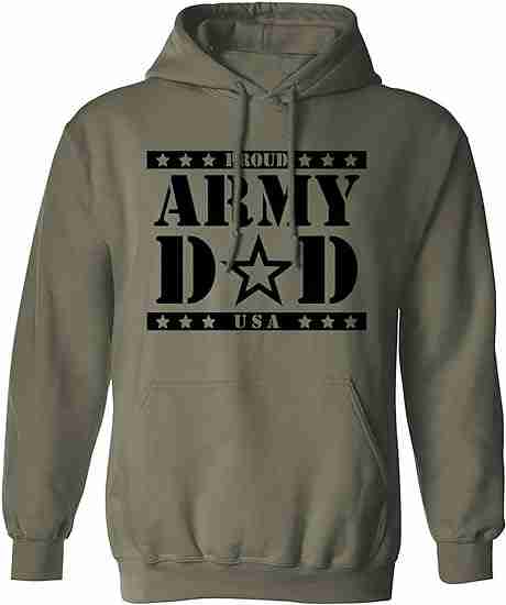 Proud Army Dad Hooded Sweatshirt