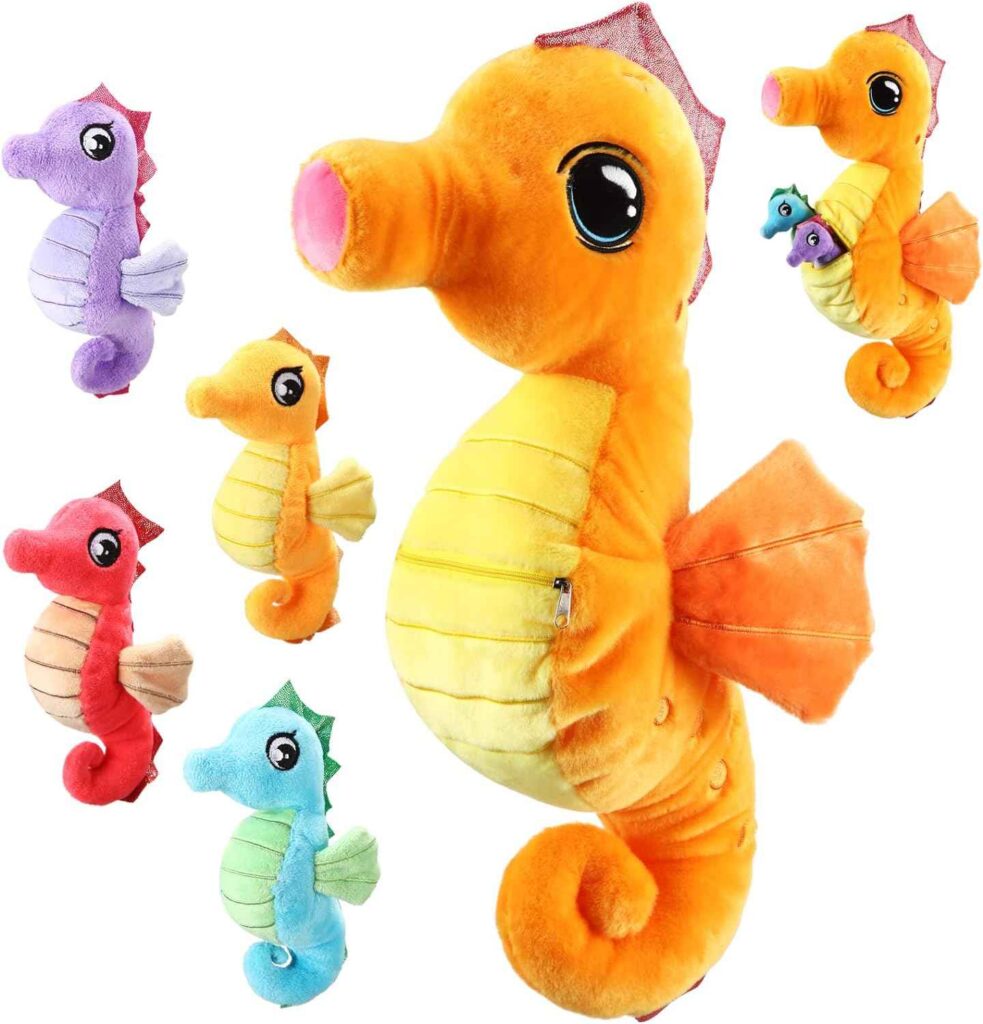 Seahorse Soft Toy Animal Set