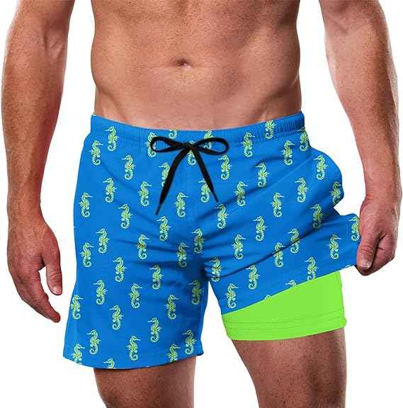 Seahorse Swim Trunks