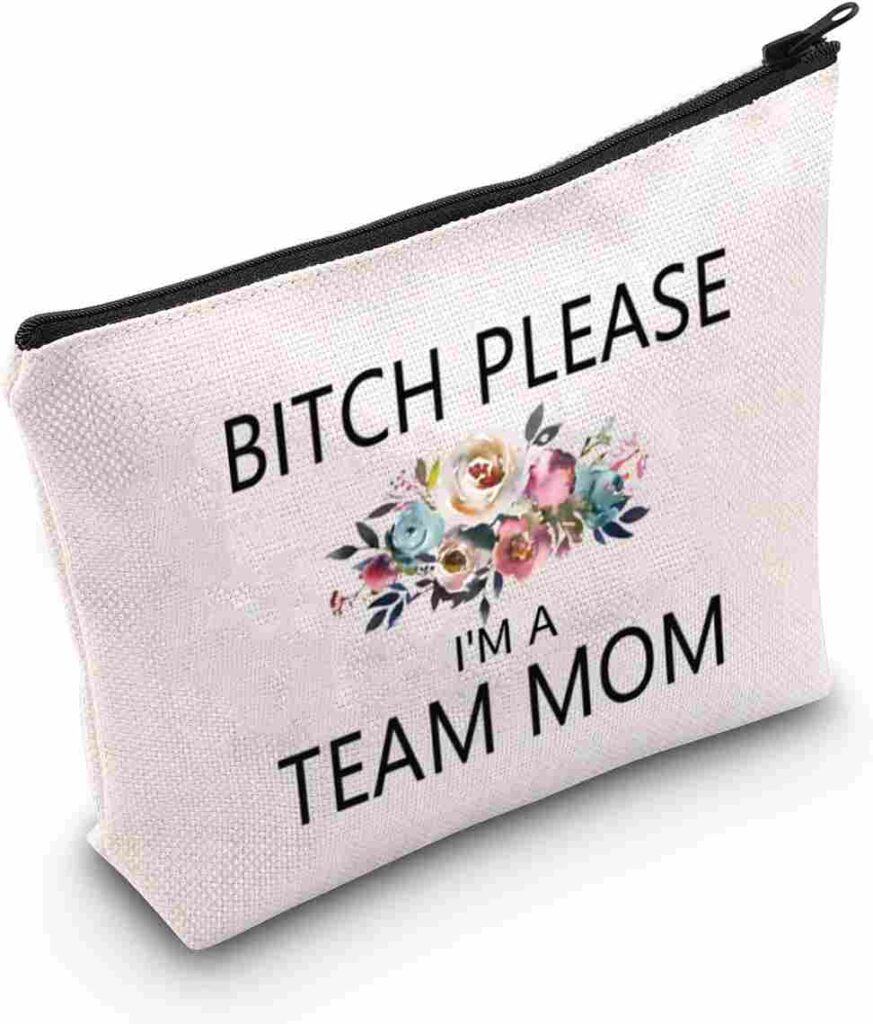 Team Mom Cosmetic Bag