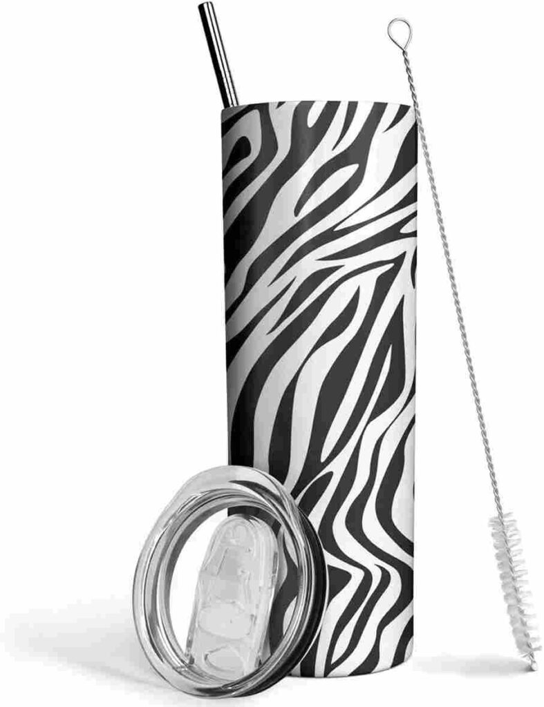 Zebra Theme Tumbler Cup